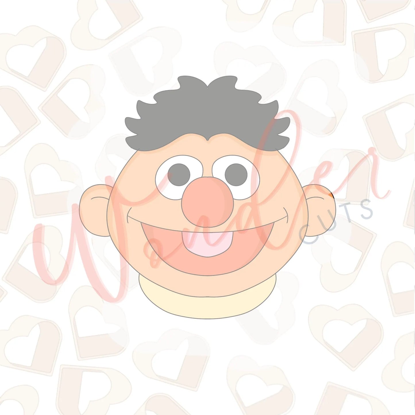 Orange Puppet Cookie Cutter