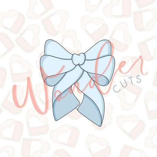 Girly Bow 2 Cookie Cutter