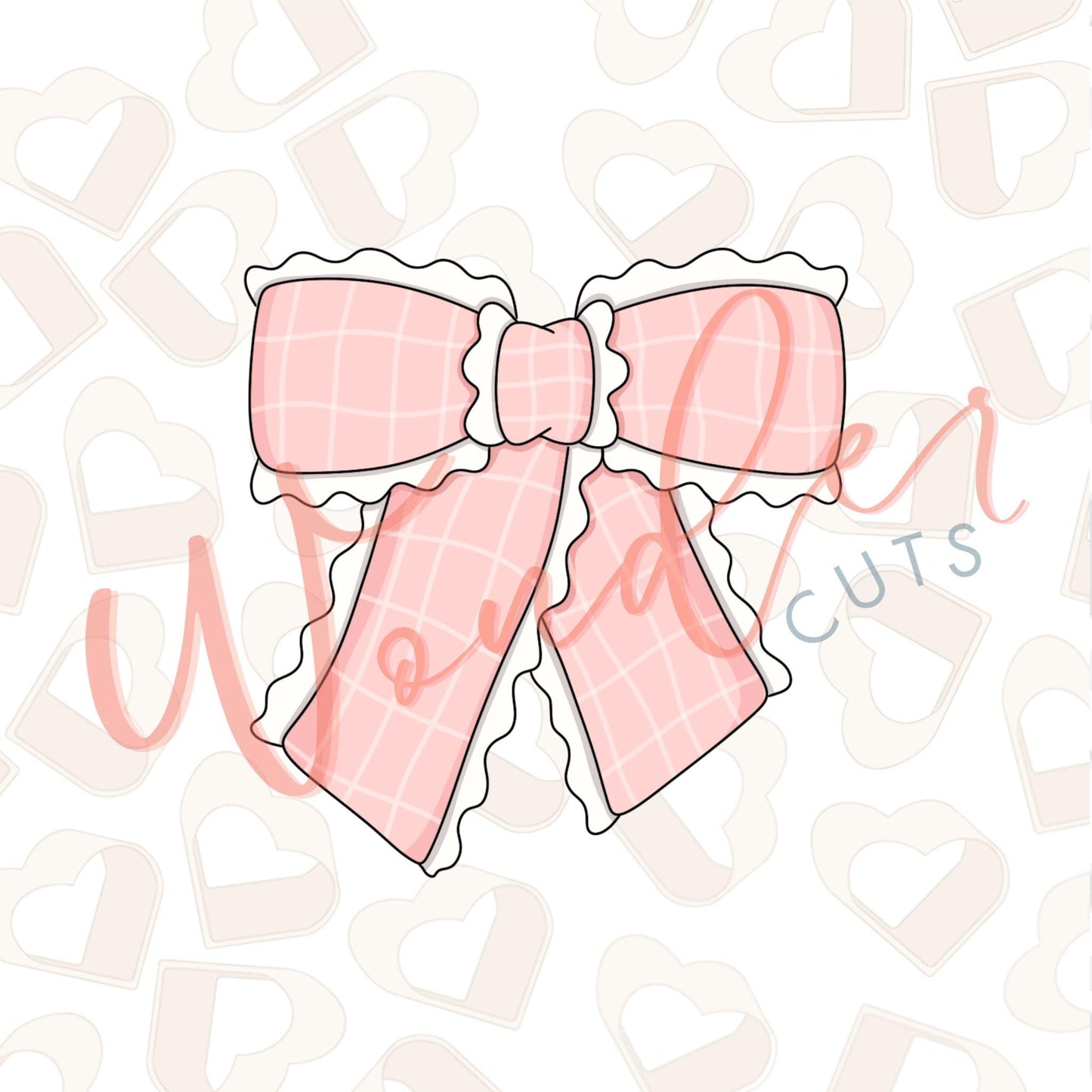 Girly Bow 3 Cookie Cutter