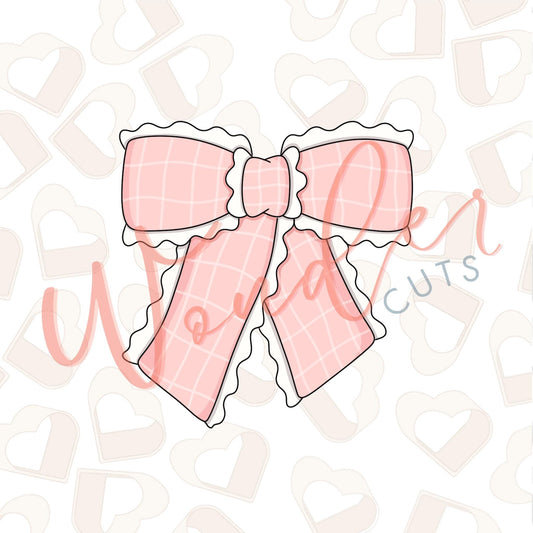 Girly Bow 3 Cookie Cutter