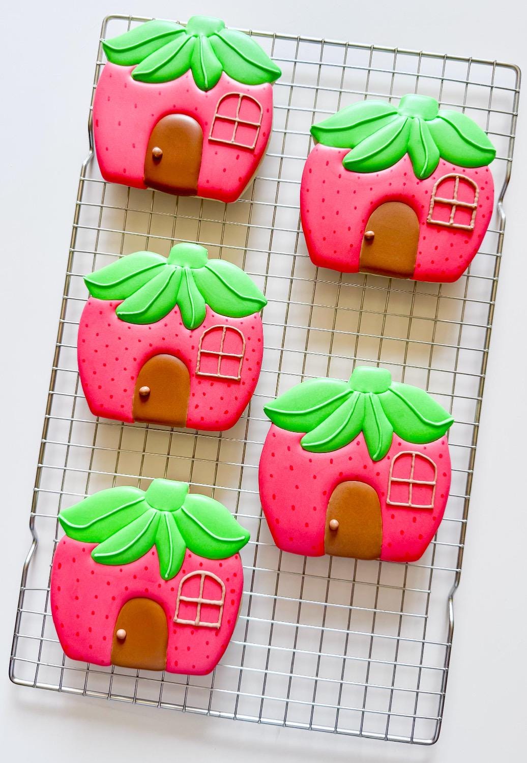Strawberry House Cookie Cutter