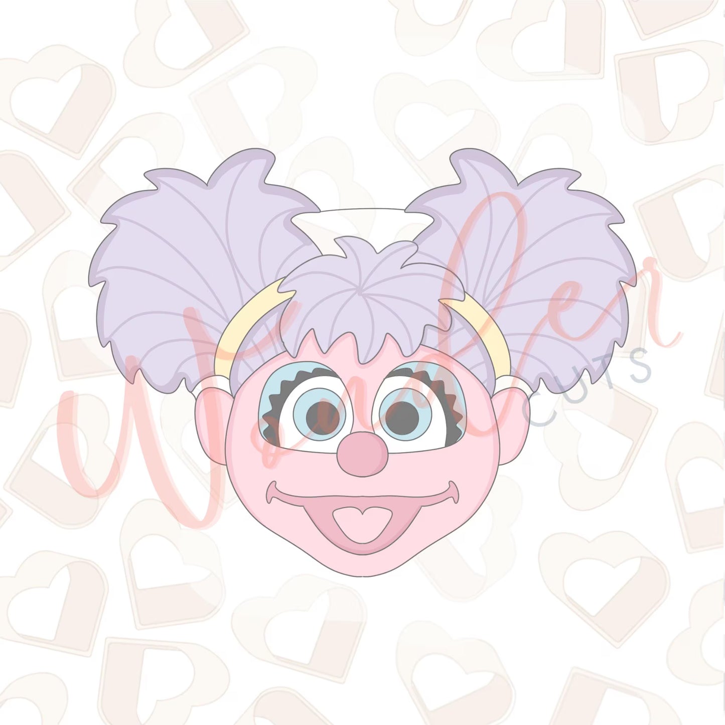 Girly Puppet Cookie Cutter