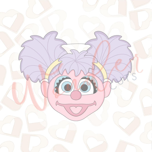 Girly Puppet Cookie Cutter