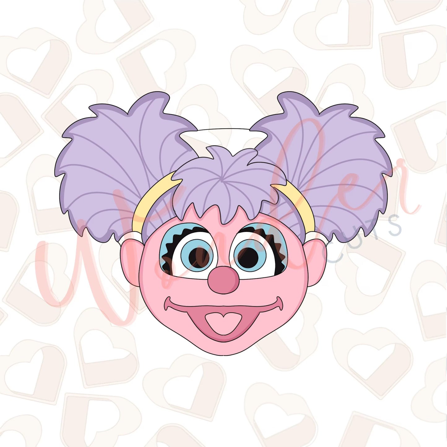 Girly Puppet Cookie Cutter