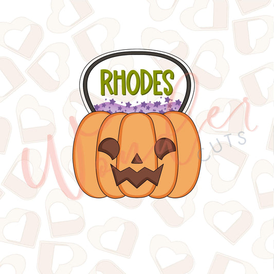 Tall Handle Candy Bag Cookie Cutter