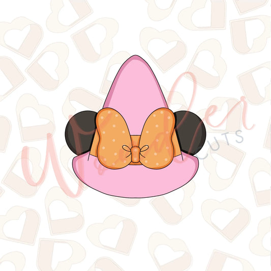 Mouse Ear Witch Hat Cookie Cutter