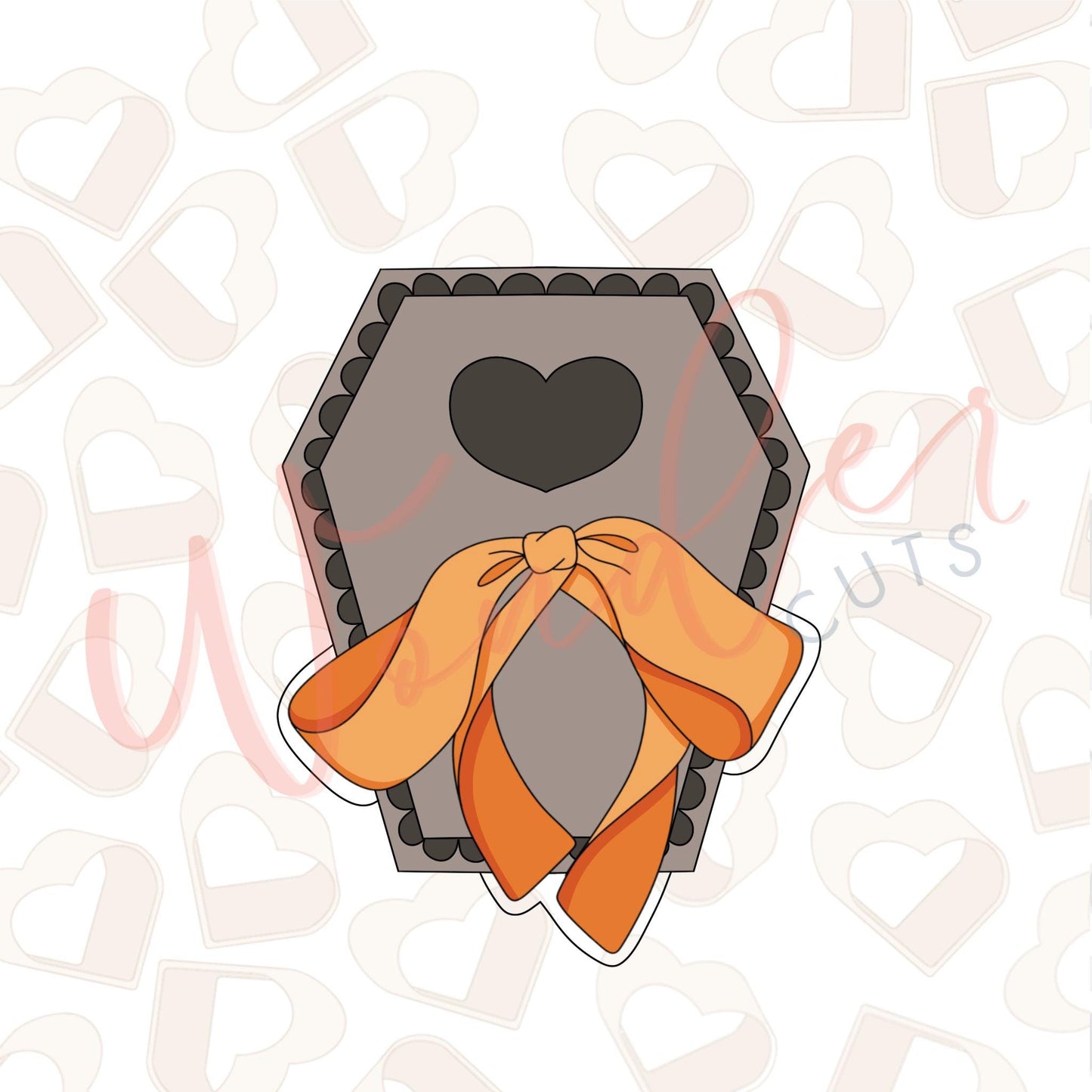 Coquette Coffin Cookie Cutter