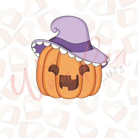 Witchy Pumpkin Cookie Cutter