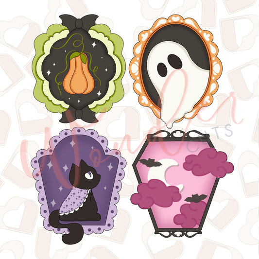 Spooky Frames Set of 4 Cookie Cutter