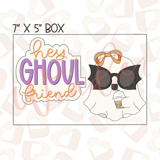 GHOUL- friend Set of 2 Cookie Cutter
