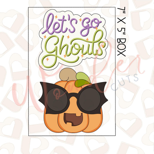 Let's Go Ghouls Set of 2 Cookie Cutter
