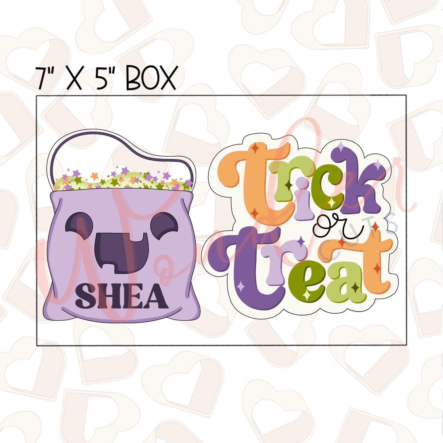 Whimsy Trick or Treat Set of 2 Cookie Cutter
