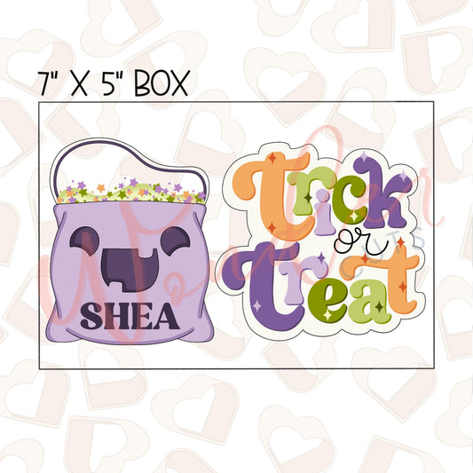 Whimsy Trick or Treat Set of 2 Cookie Cutter