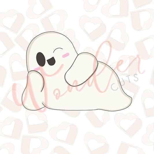 Flirty Ghost Cookie Cutter