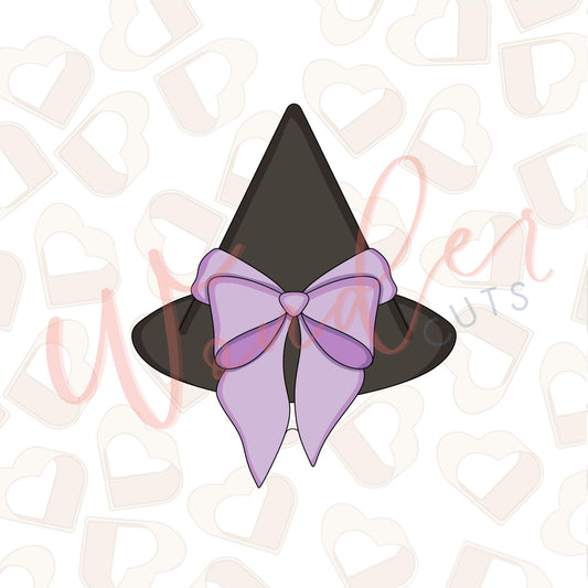 Girly Witch Hat Cookie Cutter