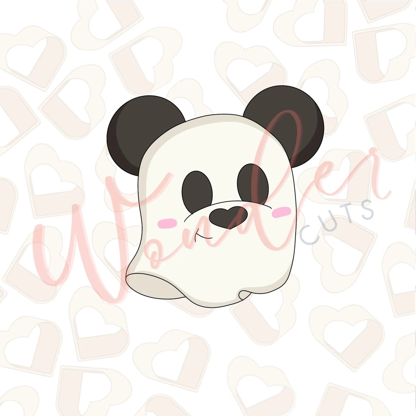 Mouse Ear Ghost Cookie Cutter