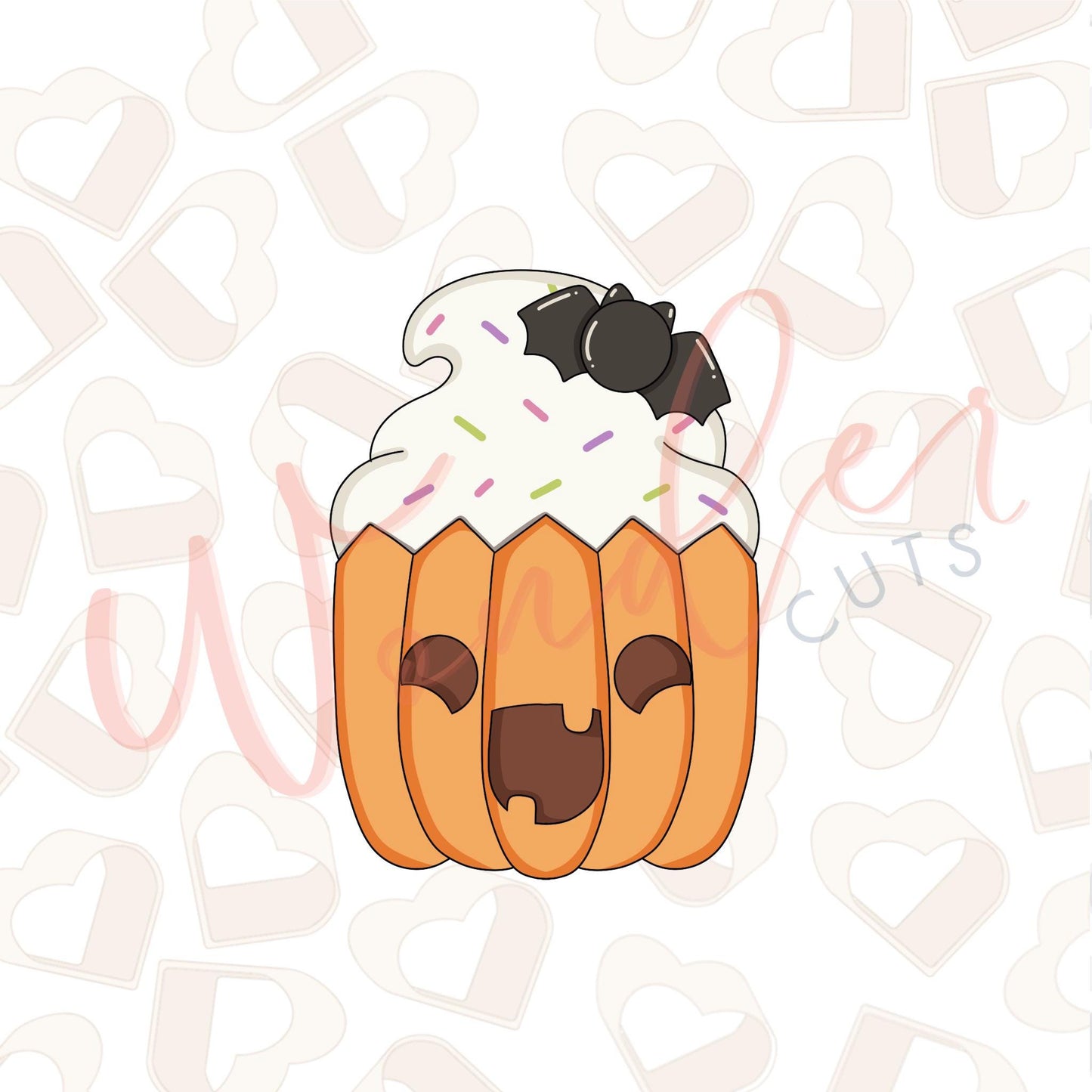 Pumpkin Cupcake Cookie Cutter