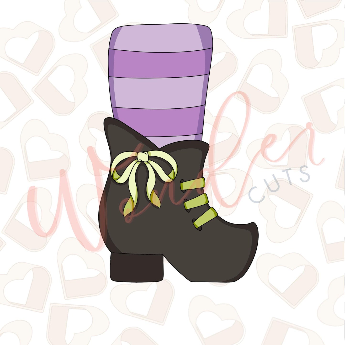 Tall Witch Shoe Cookie Cutter