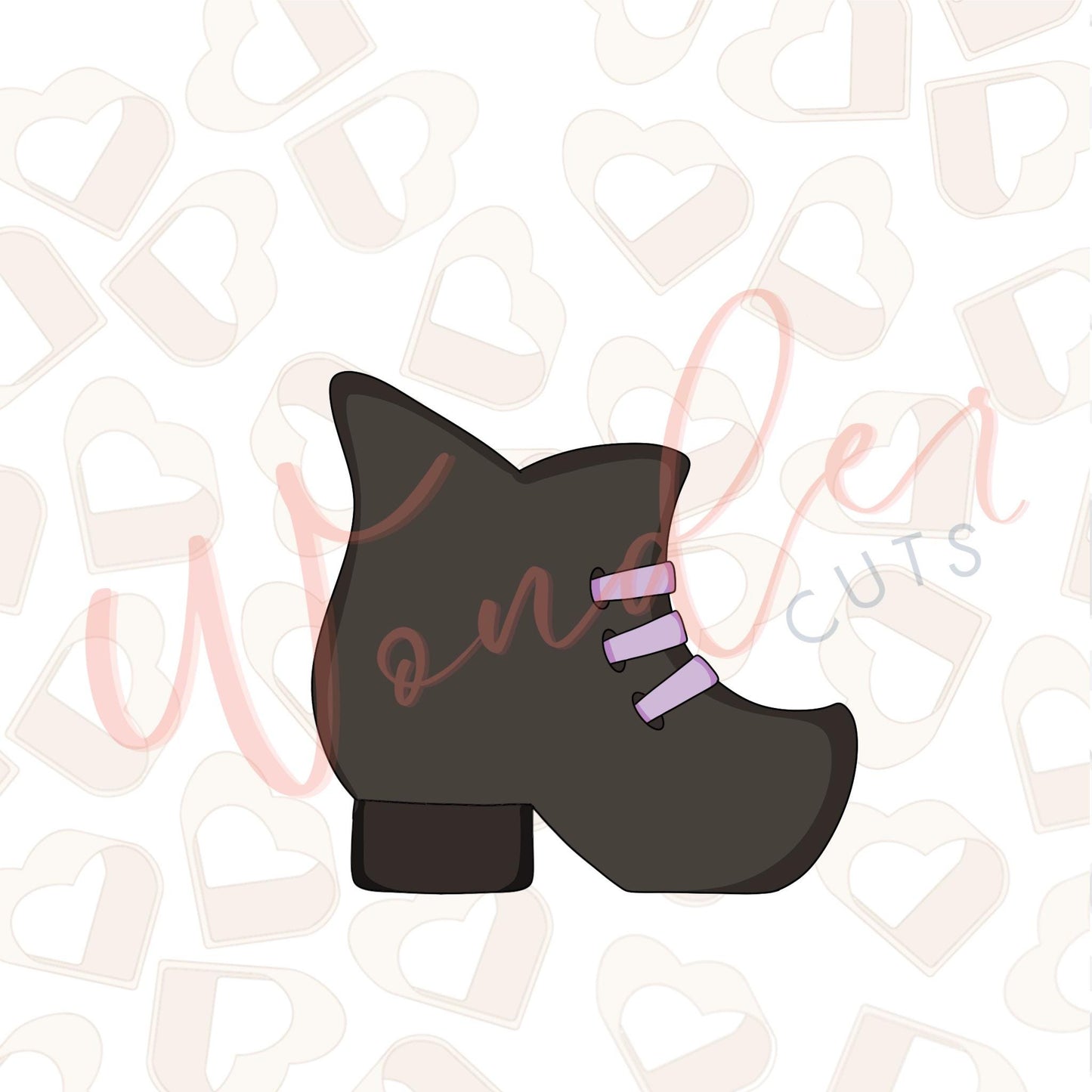 Simple Witch Shoe Cookie Cutter