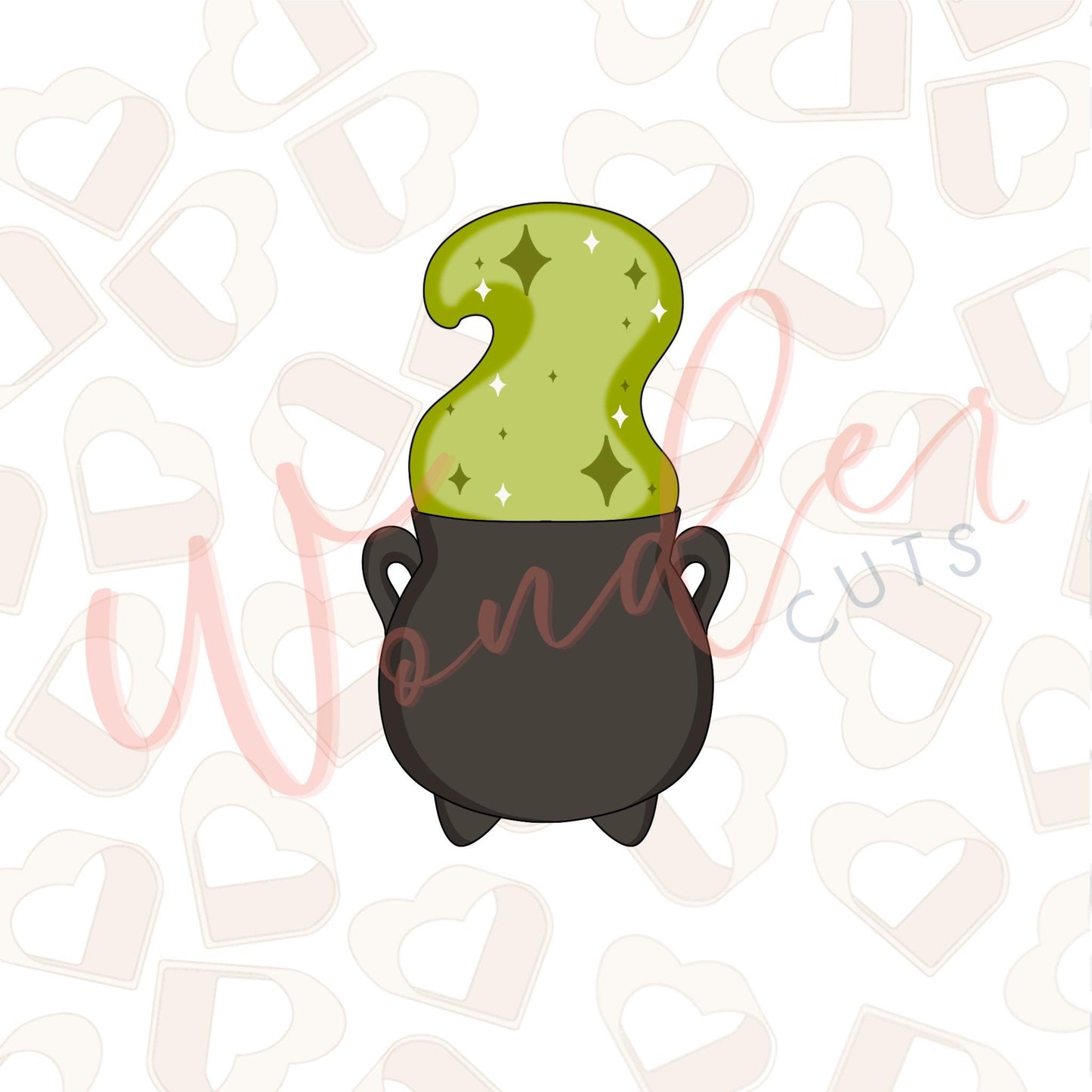 Tall Cauldron Cookie Cutter