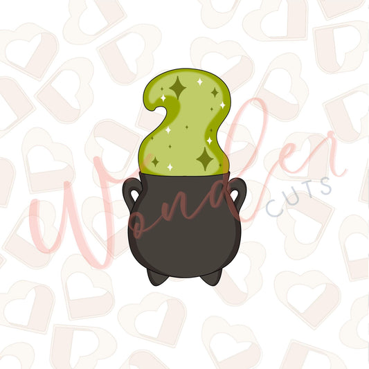 Tall Cauldron Cookie Cutter