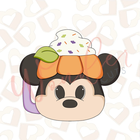 Pumpkin Mouse Mug Cookie Cutter