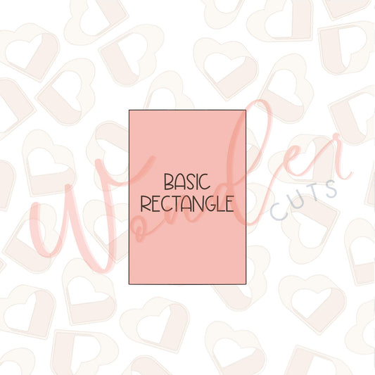 Basic Rectangle Cookie Cutter