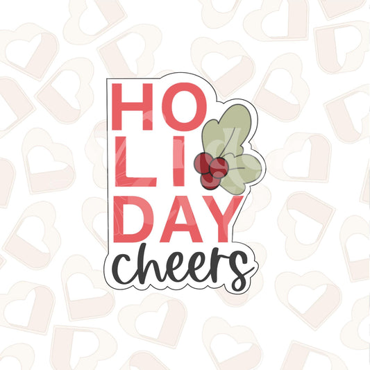 Holiday Cheers Cookie Cutter