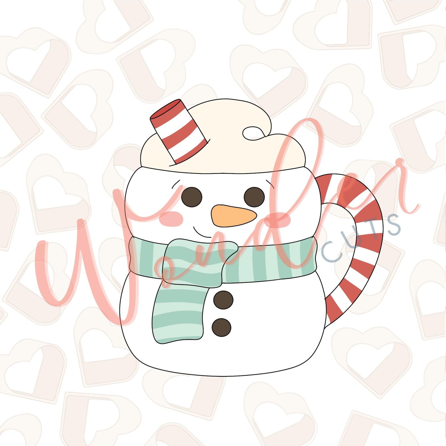 Snowman Mug 1 Cookie Cutter
