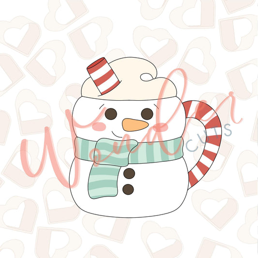 Snowman Mug 1 Cookie Cutter