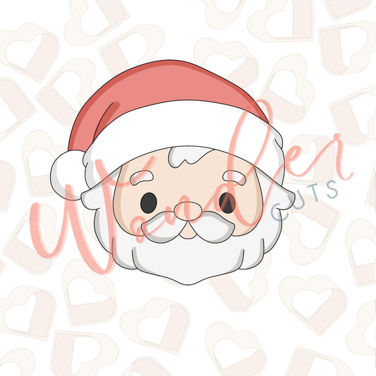 2025 Santa Cookie Cutter