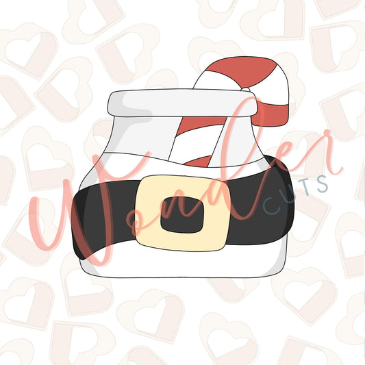 Chubby Santa Milk Cookie Cutter