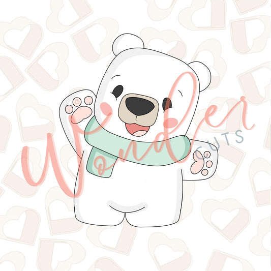 Happy Bear Cookie Cutter