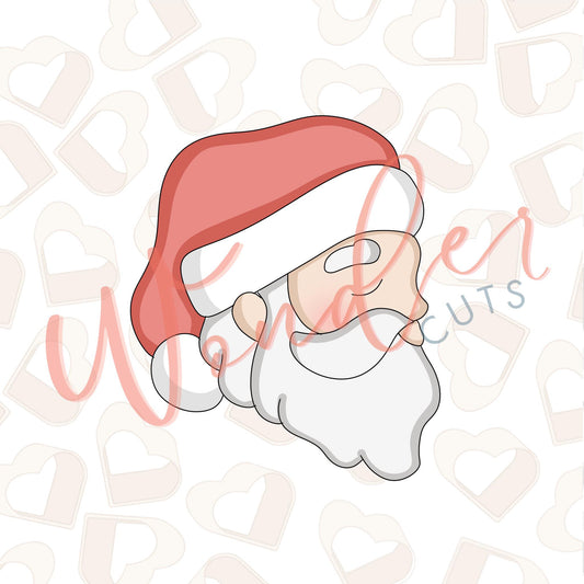 Santa Claus Silhouette Cookie Cutter