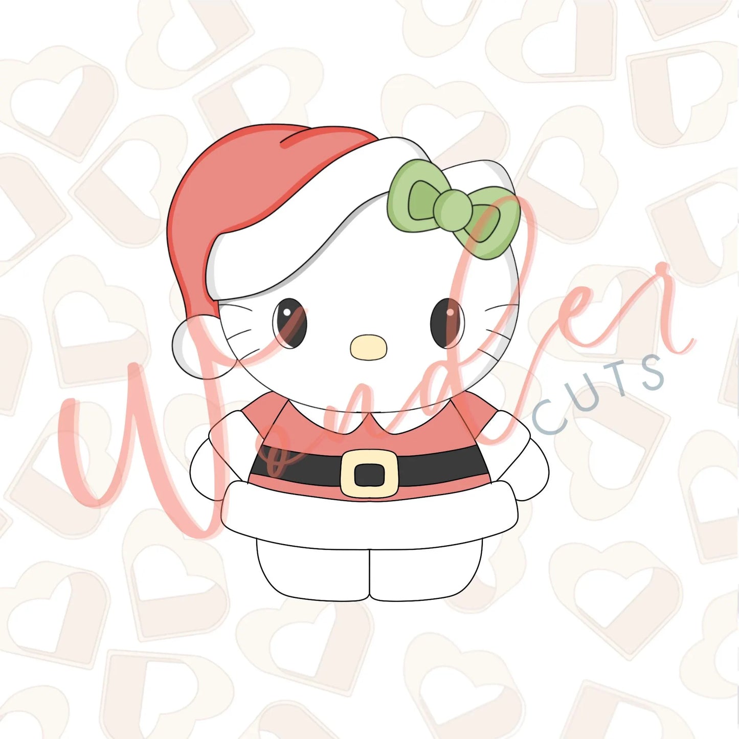 Santa Hk Cookie Cutter