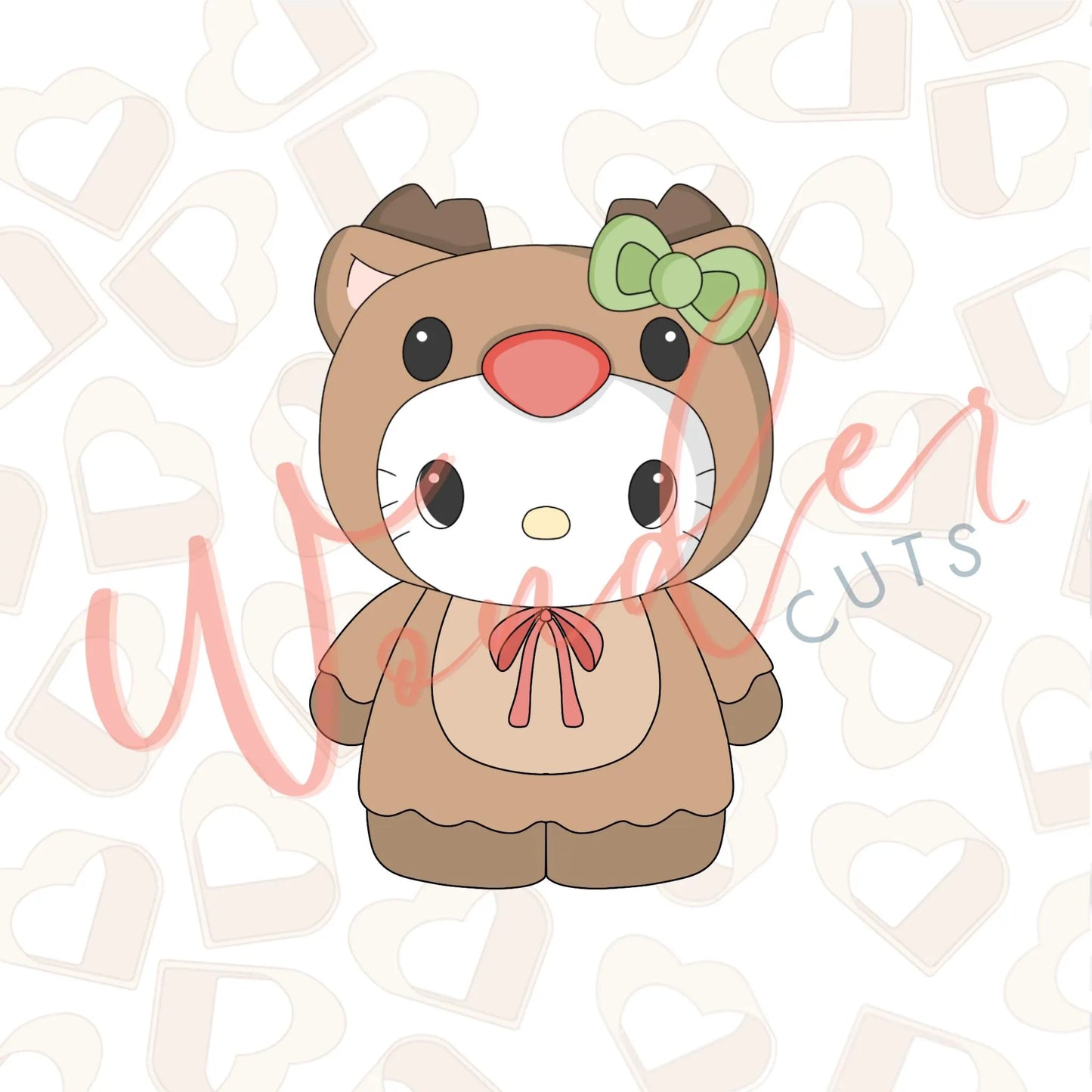 Reindeer Hk Cookie Cutter