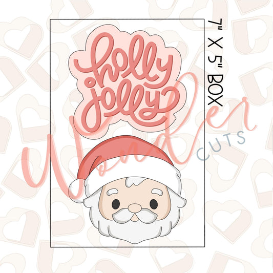 Holly Jolly Set of 2 Cookie Cutter