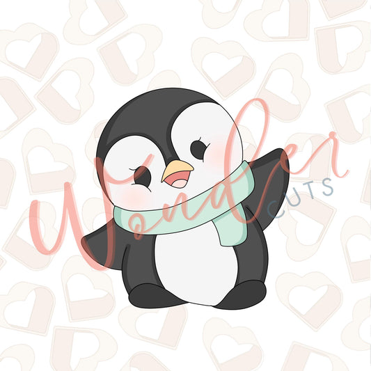 Happy Penguin Cookie Cutter