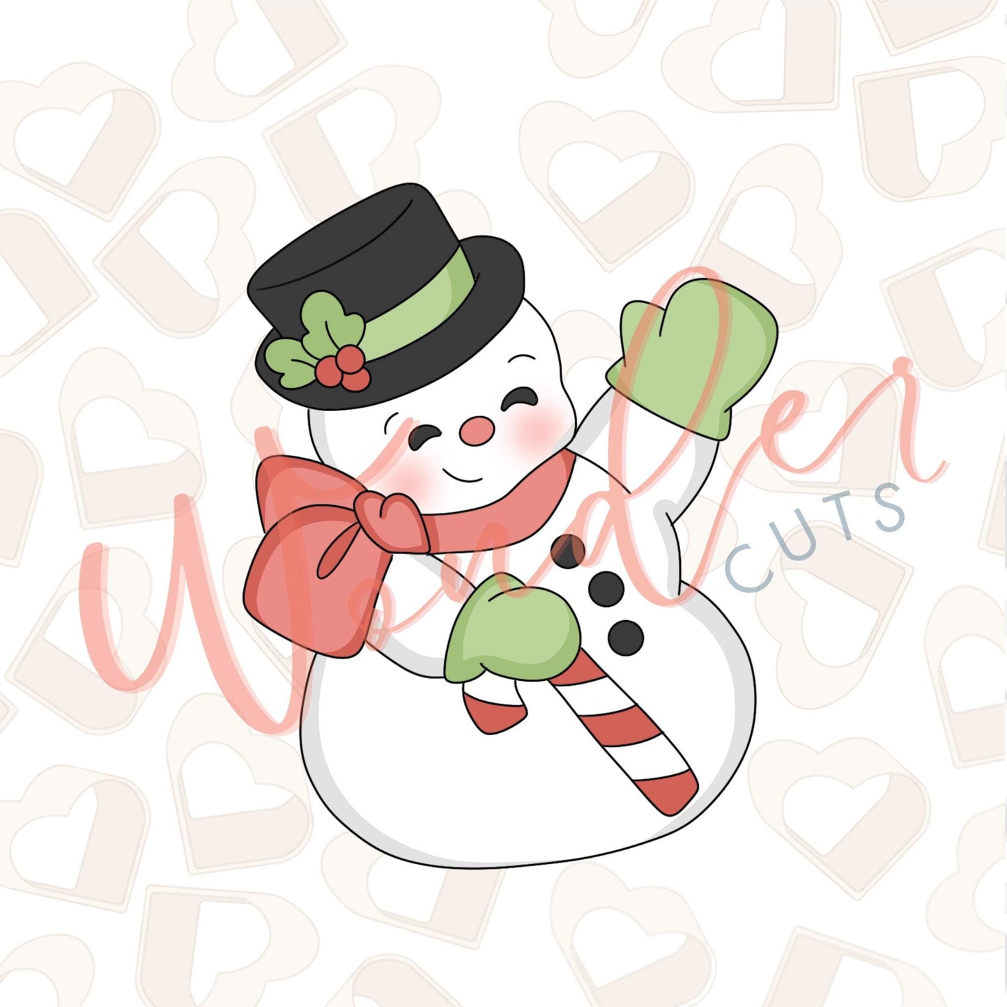 Vintage Snowman Cookie Cutter