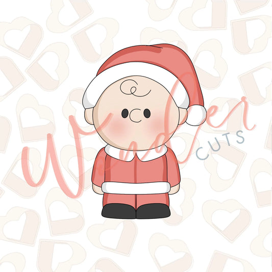Santa Boy Cookie Cutter