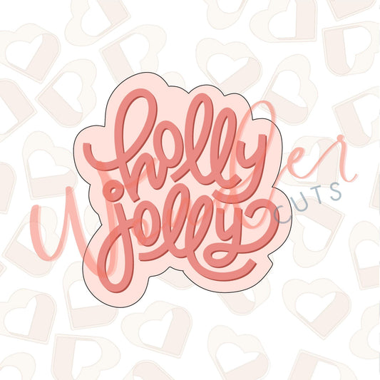 Holly Jolly Cookie Cutter