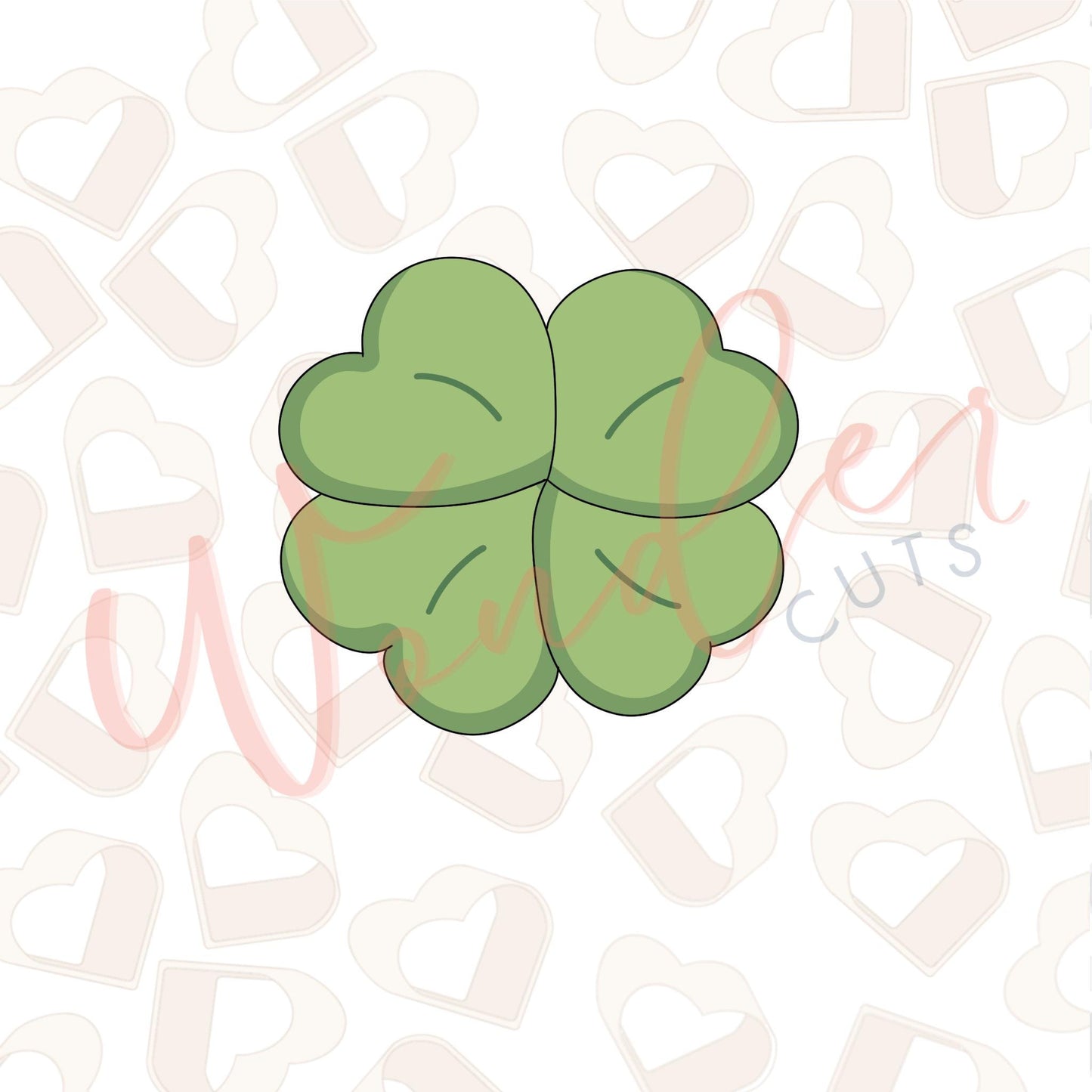 Simple Clover Cookie Cutter