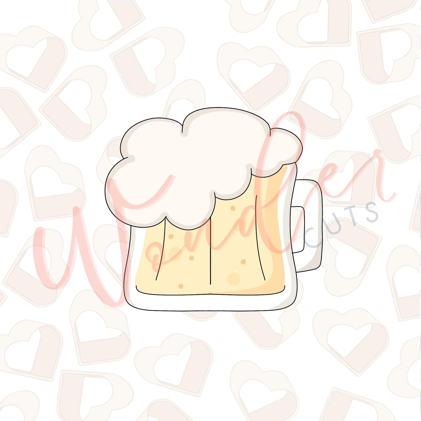 Chubby Beer Cookie Cutter