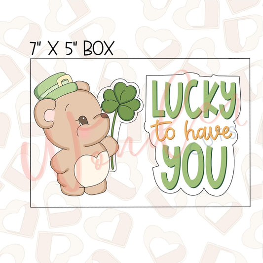 Lucky To Have You Set of 2 Cookie Cutter
