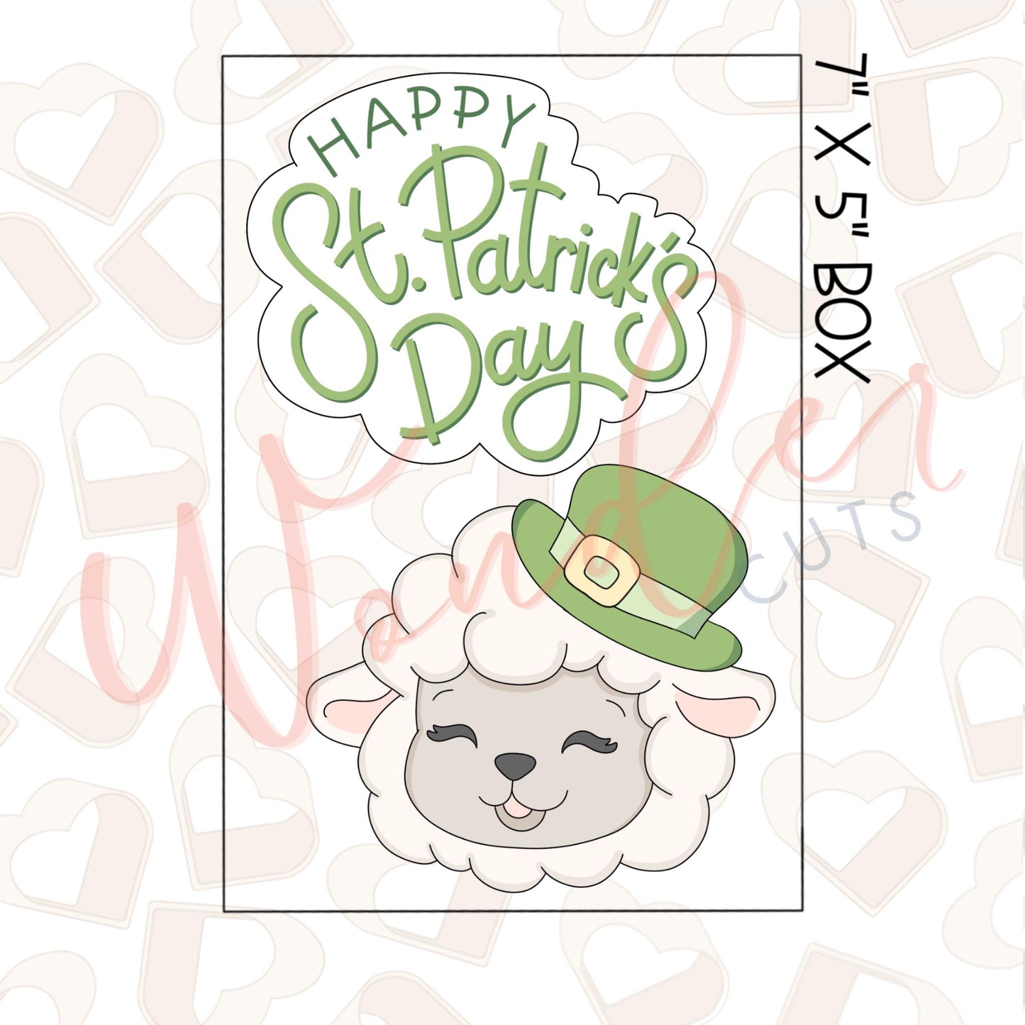 Happy St Patrick’s Day Set of 2 Cookie Cutter