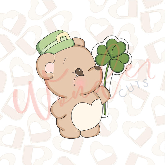 Lucky Bear Cookie Cutter