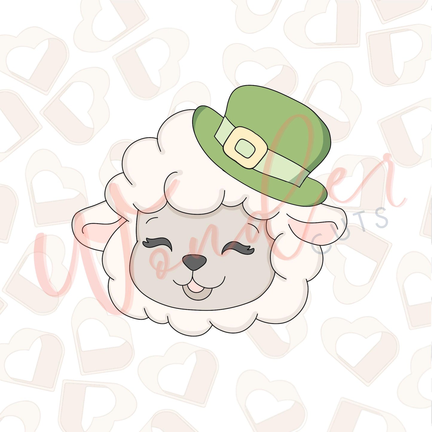 Cute Sheep Cookie Cutter