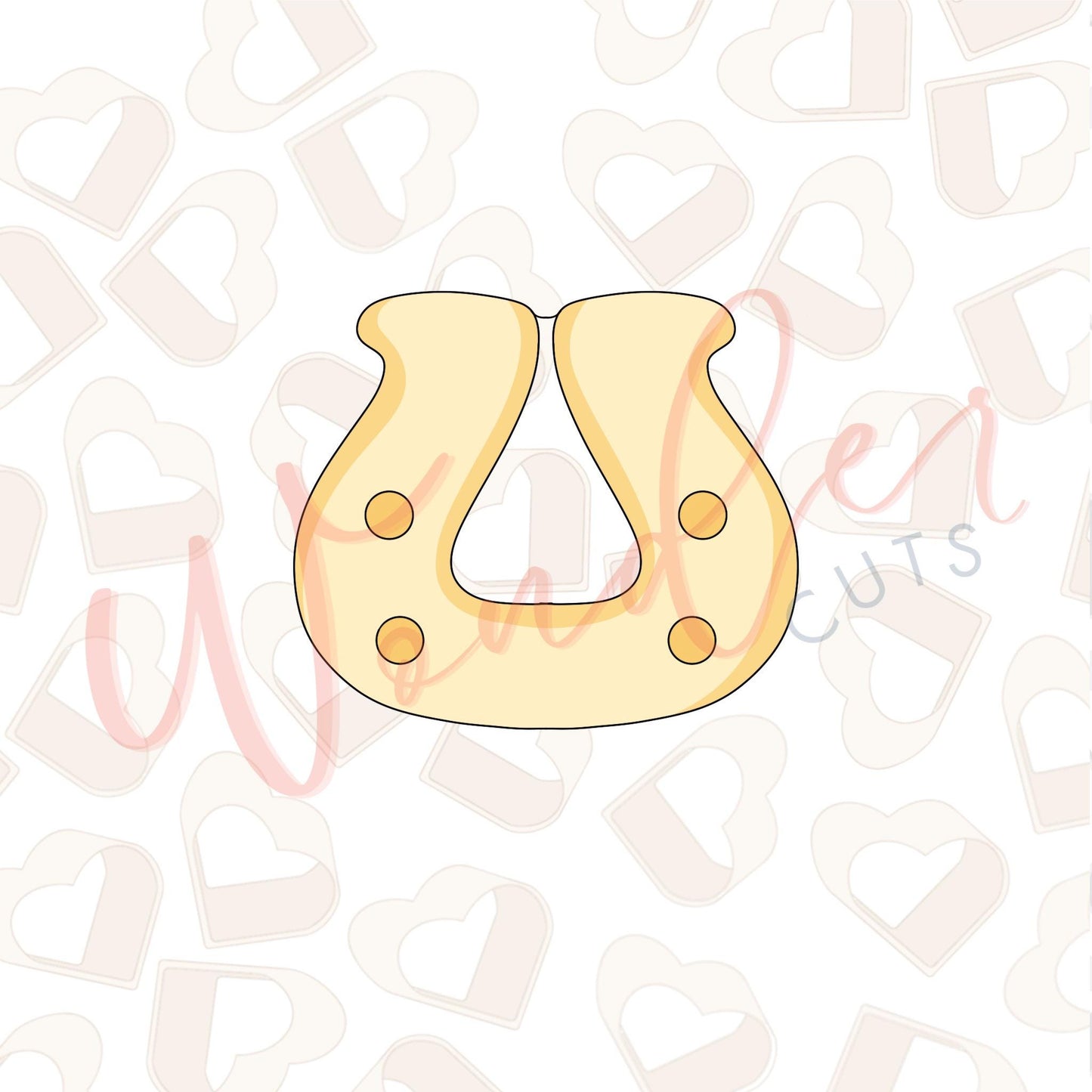 Simple Horseshoe Cookie Cutter