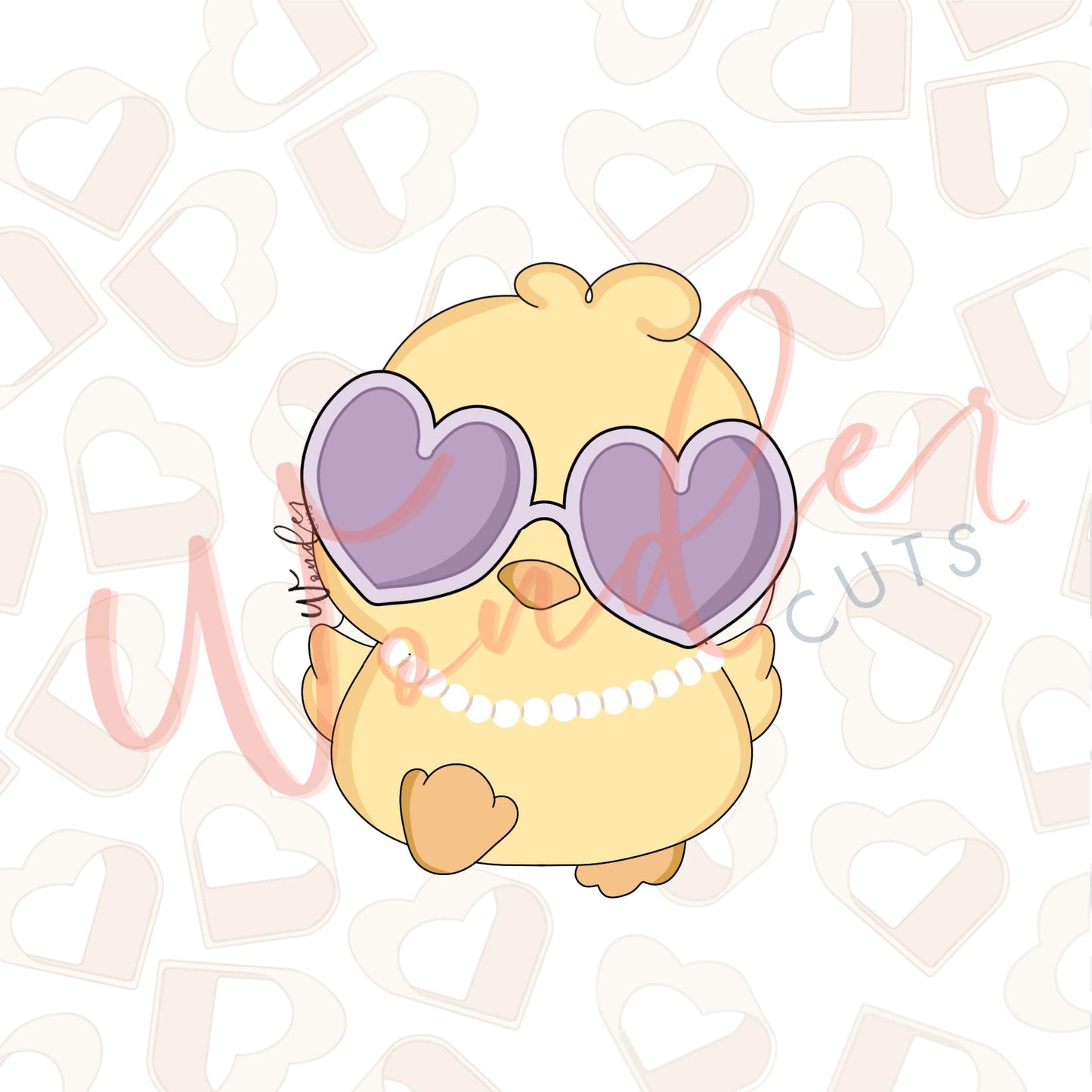 2026 Girly Chick Cookie Cutter