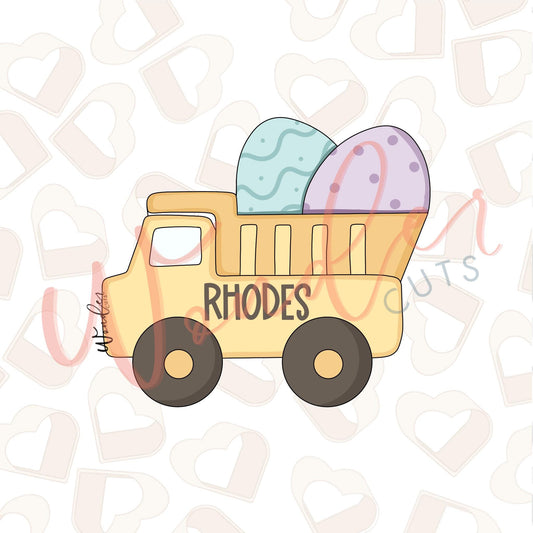 Easter Truck Cookie Cutter